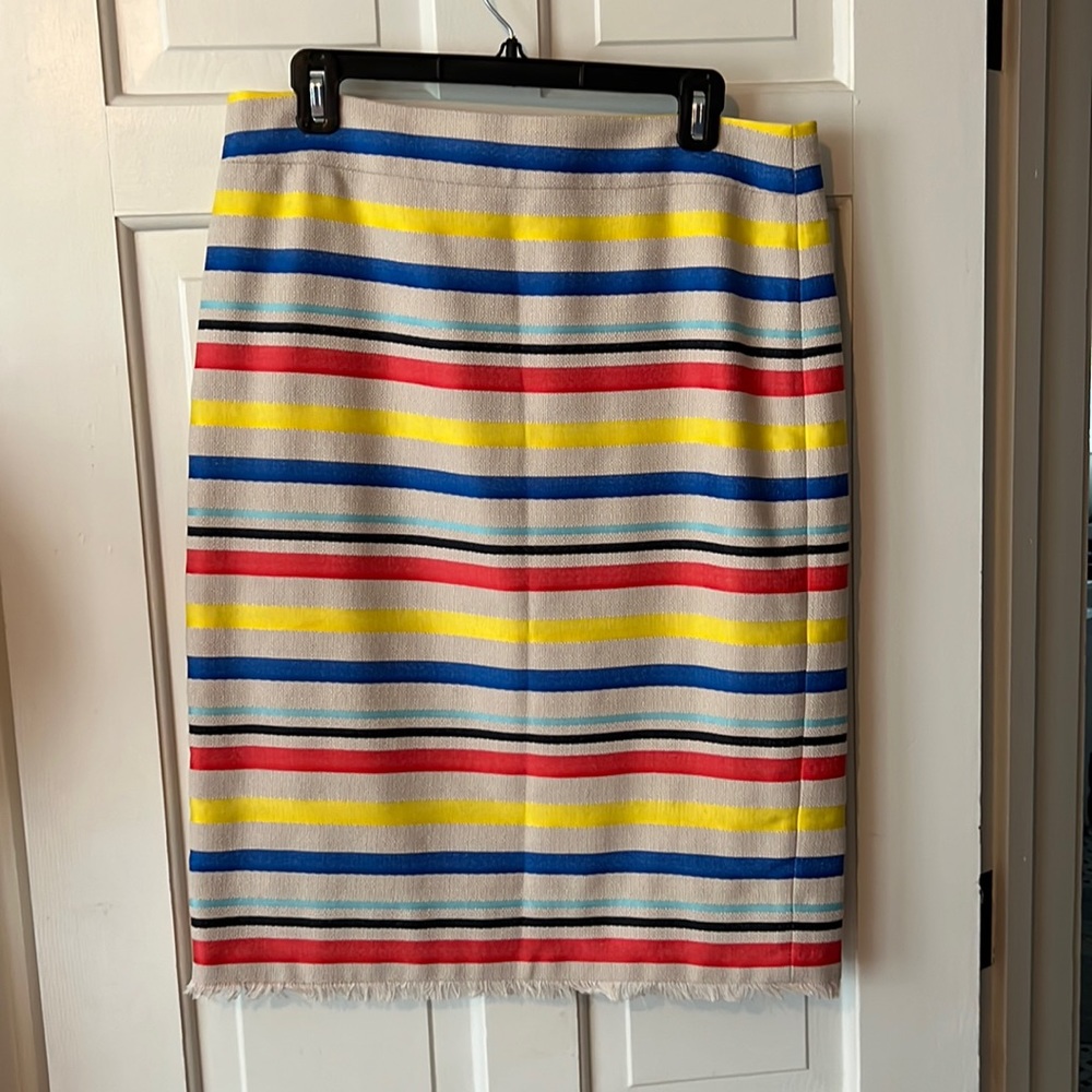 J. Crew linen skirt, size 12.